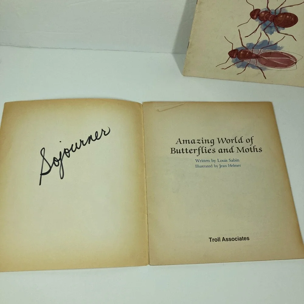 Lot Of 6 Insect‎ Paperback Single Copies Children Homeschool Tutoring Classroom